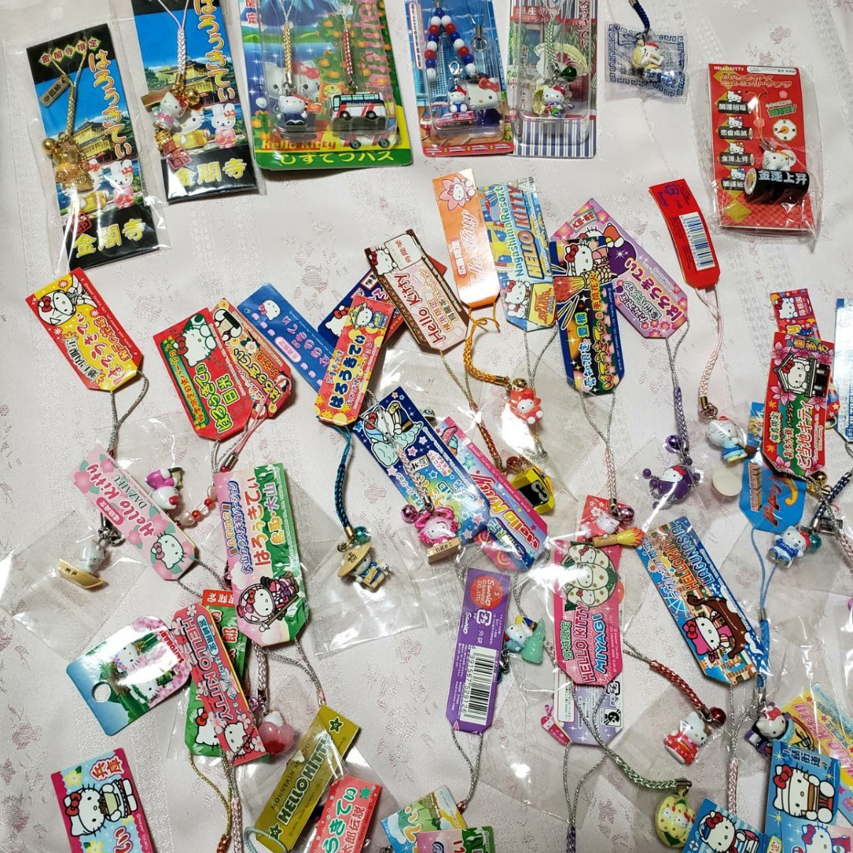 ハローキティ ご当地キティ 激レア ストラップ4点セット 日本限定
