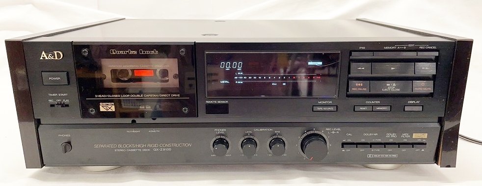 A＆D GX-Z9100EX AKAI アカイ ステレオカセットデッキ A＆DGX