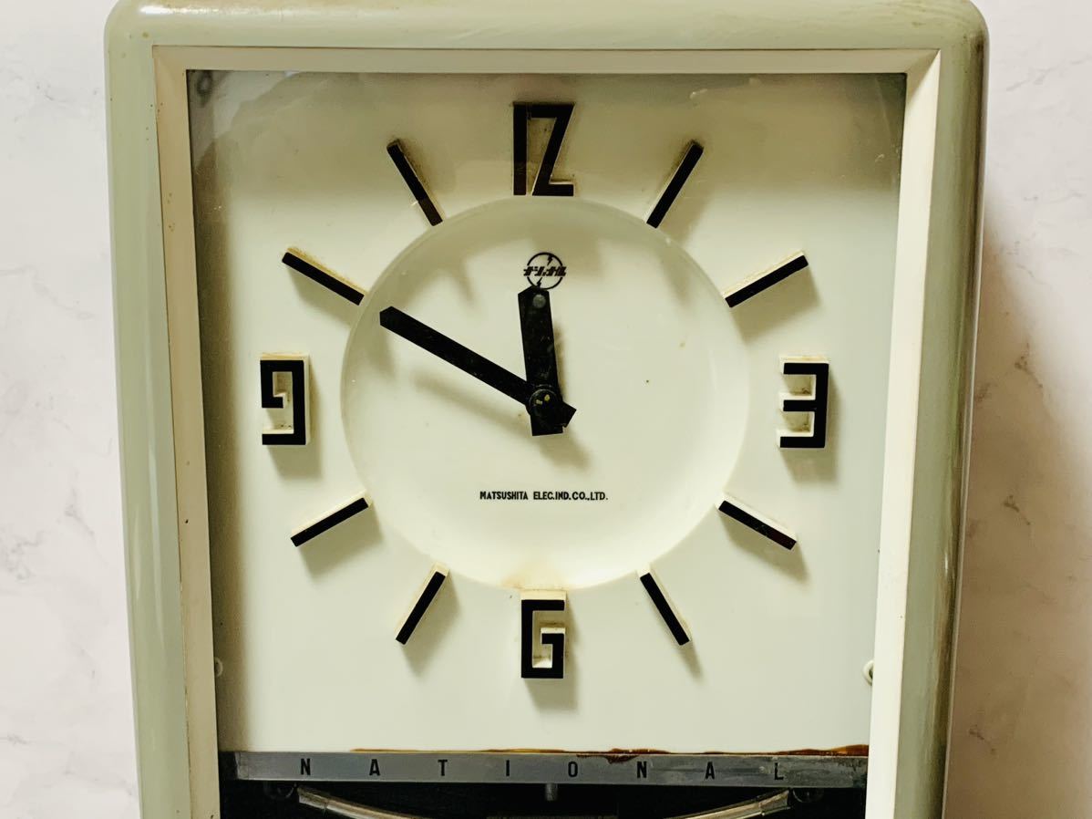 2026年最新ナショナル 昭和レトロ ナショナル 希少 National 振り子