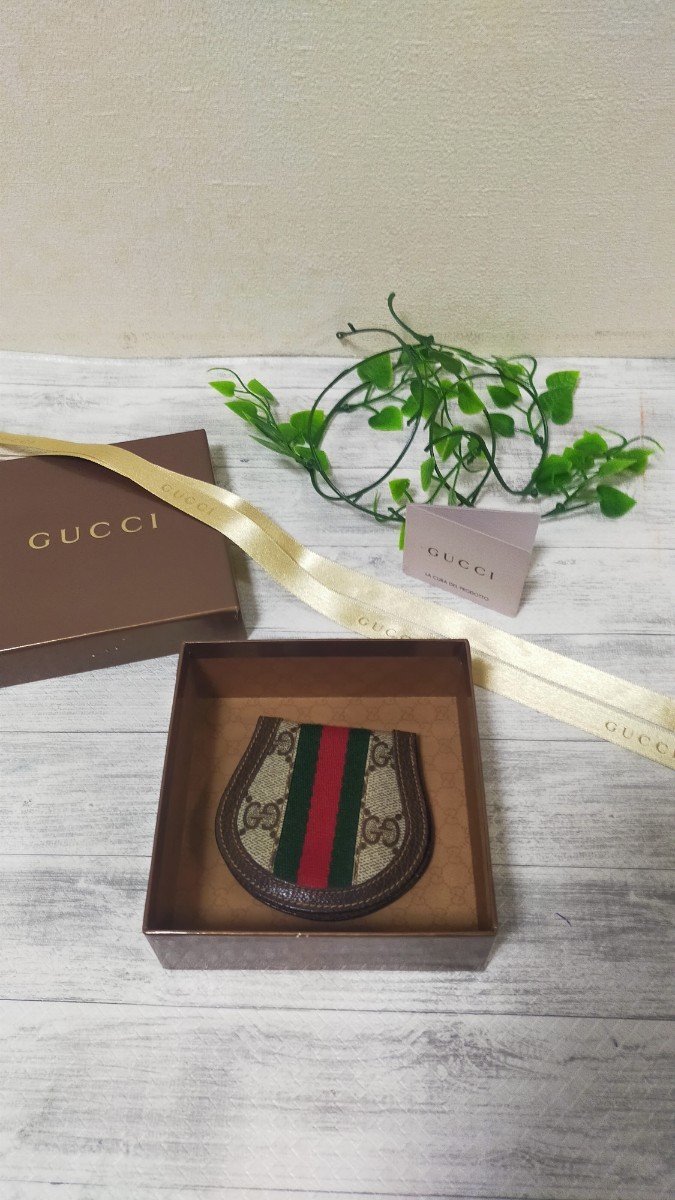 極美品 GUCCI グッチ コインケース 小銭入れ GUCCI グッチ シェリー