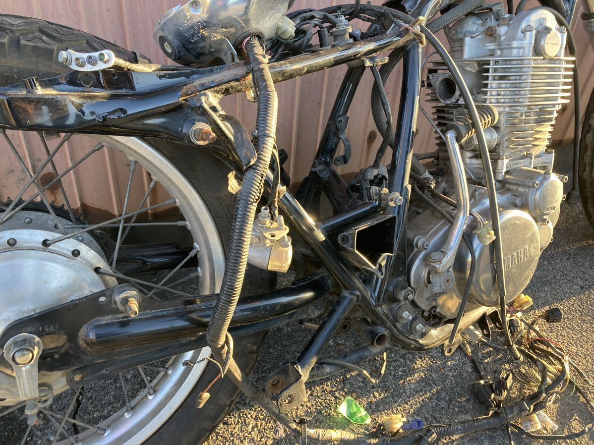 埼玉発 引取限定 ヤマハ SR400 部品取り車 レストアベース(251cc-400cc 
