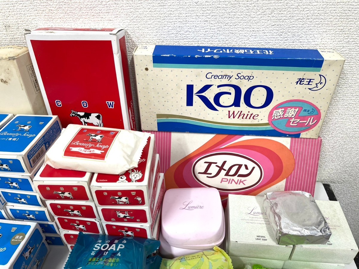 石鹸 273個 まとめ 【W026】未使用 石鹸 大量 まとめ売り 固形せっけん 