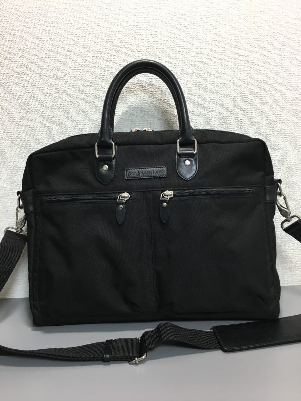 POLO RALPH LAUREN ポロ ラルフローレン 2WAY ナイロン×レザー