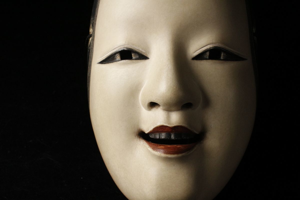 小面 能面 LIG井戸倖作 龍右衛門「小面（雪）」 能面の美（