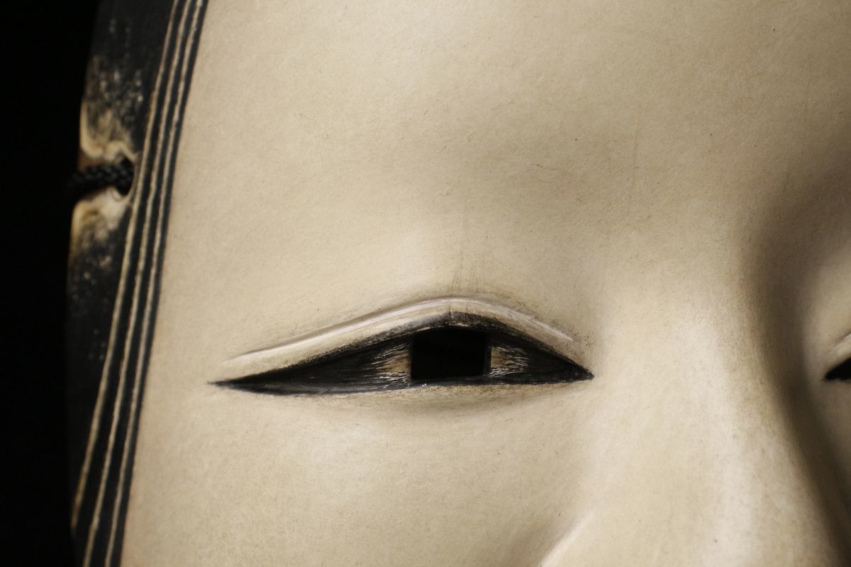 小面 能面 LIG井戸倖作 龍右衛門「小面（雪）」 能面の美（