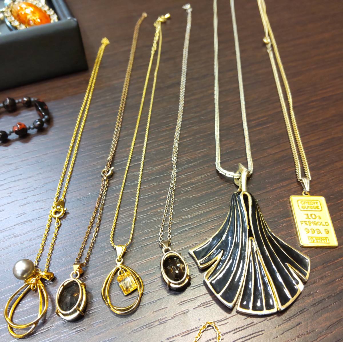 MY #80A【1kgオーバー】☆メッキアクセサリー おまとめ 約1kg