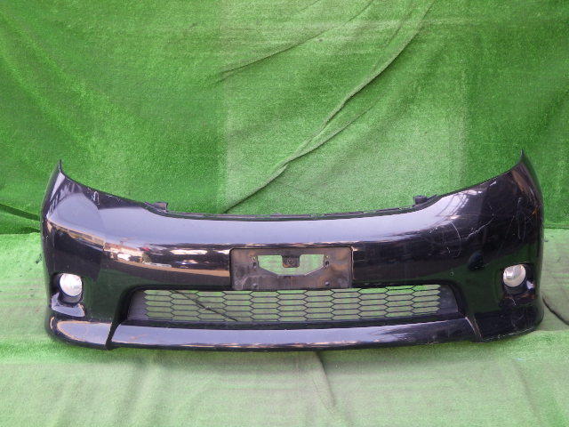 ZGM10W ZGM11W ANM15W 後期 アイシスプラタナ 純正フロントバンパー 黒 52119-44440 フォグ ロアグリル付