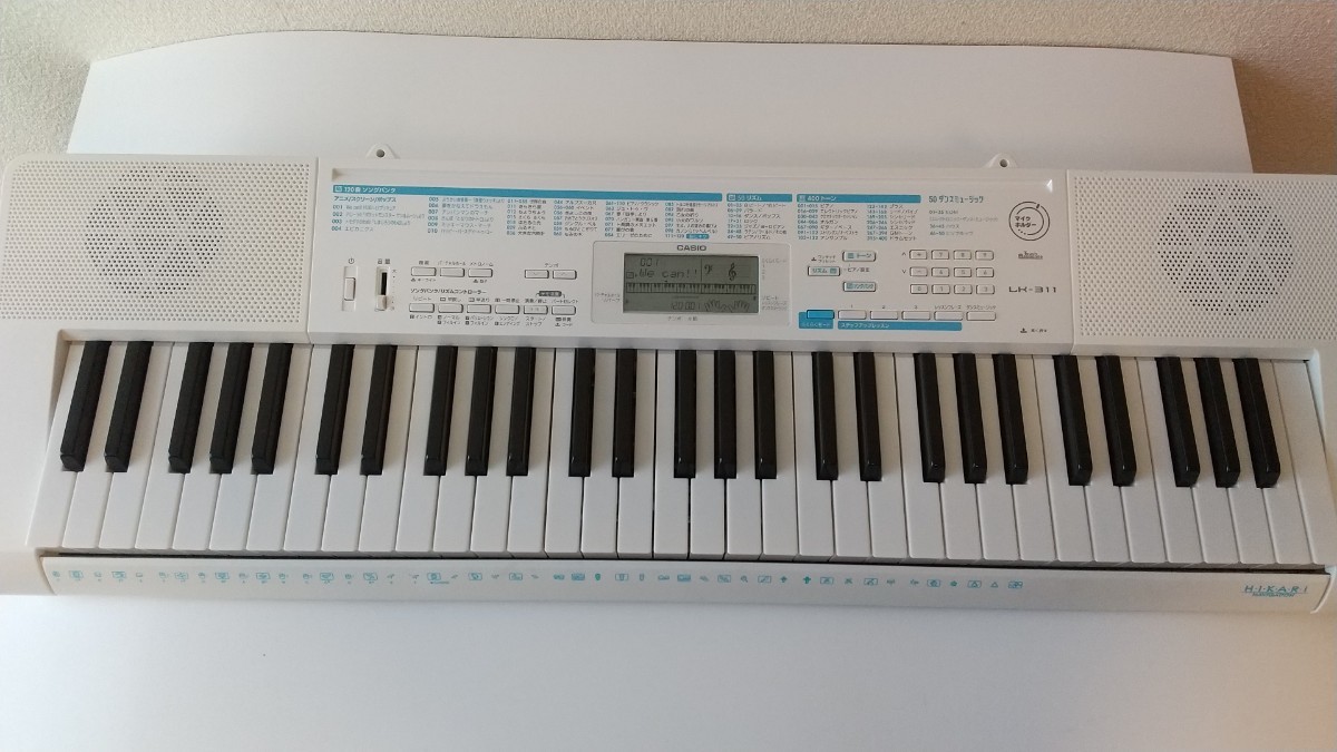 動作品　CASIO Lk-311 キーボード　カシオ　電子ピアノ