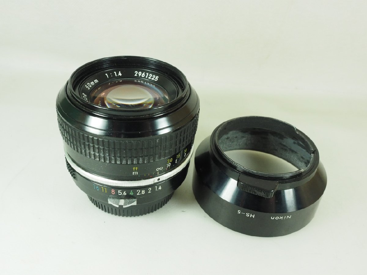 B999-1ジャンク☆ニコン Ai 50mm F1.8 NIKKOR Nikon NIKKOR Ai-S