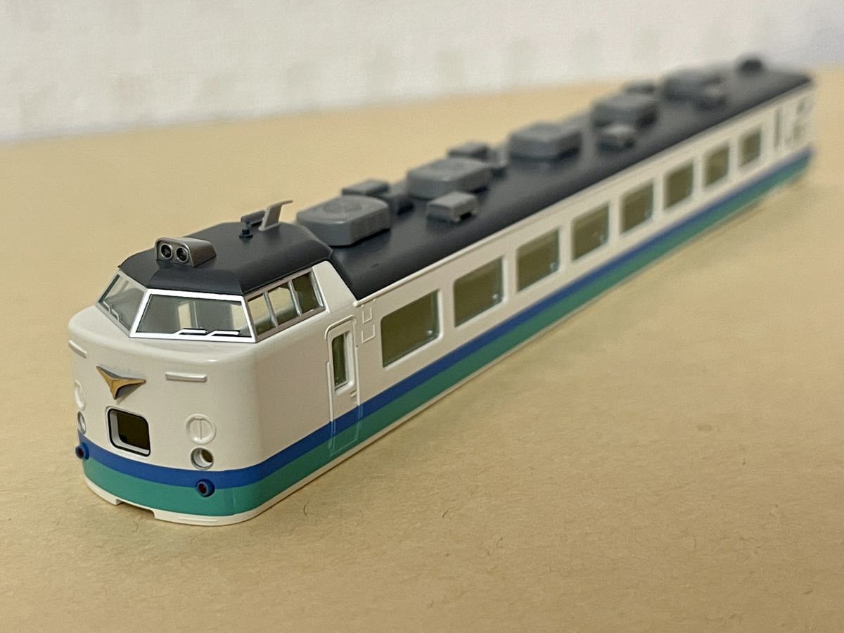 車番印刷無 TOMIX 98215 JR 485系特急電車（上沼垂色・白鳥）基本セット