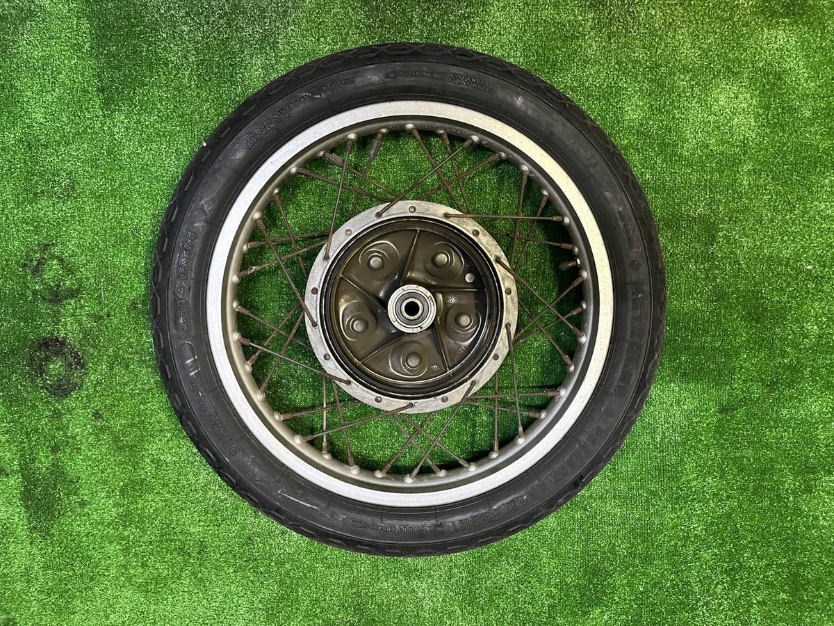 sr400 19インチ化 SR400 フロントホイール19インチTakasago EXCEL Rim