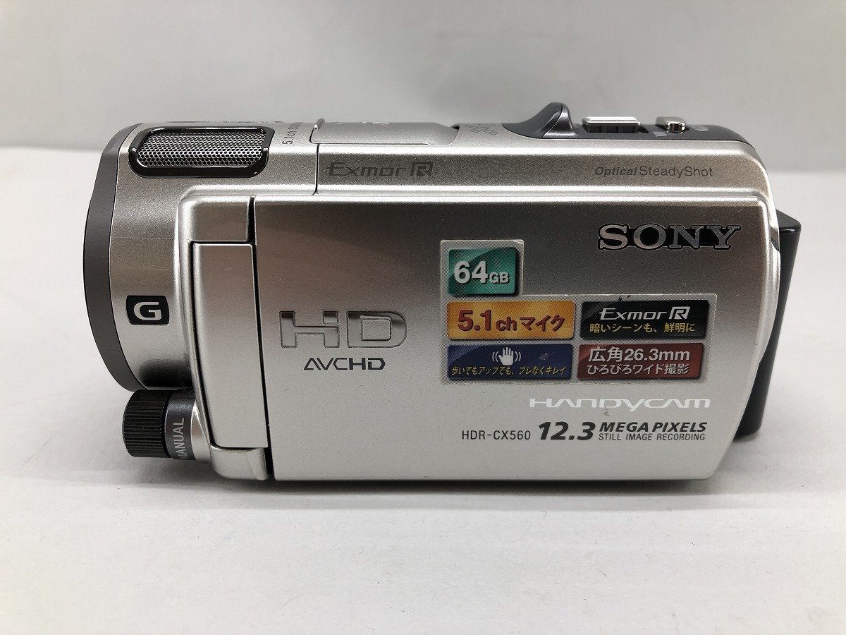 SONY HDビデオカメラ HDR-CX560 ACアダプター付作動確認済み｜Moxieu