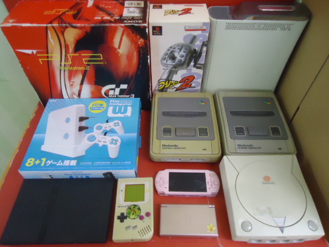 X4080-091♪【送料未定・2個口以上】ジャンク品 ゲーム 本体・付属品