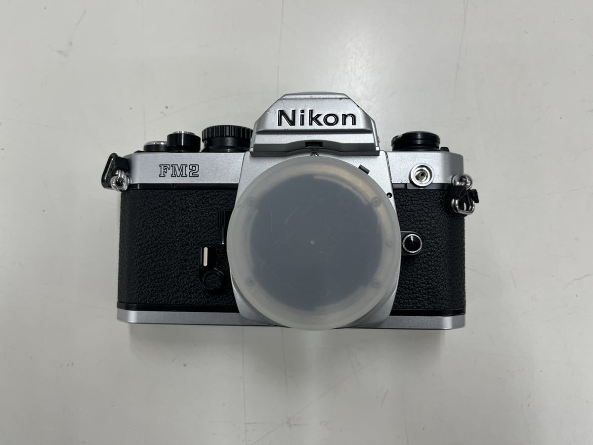 Nikon ニコン FM2 シルバーボディ 中古 現状 FM2 シルバー ニコン