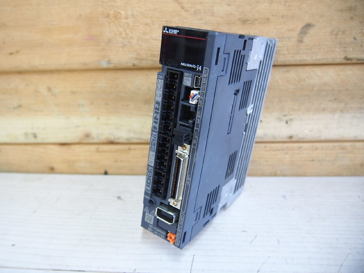 三菱電機 MITSUBISHI サーボアンプMR-J4-10B動作保証 4/4 建築材料