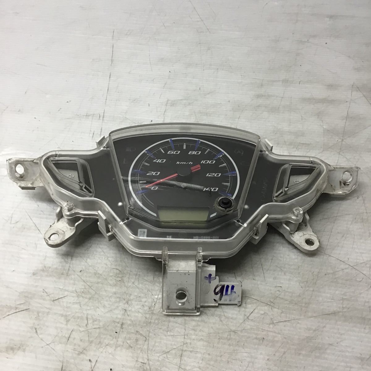 D55-12 ホンダ リード125 JF45 スピードメーター 22291km 純正部品