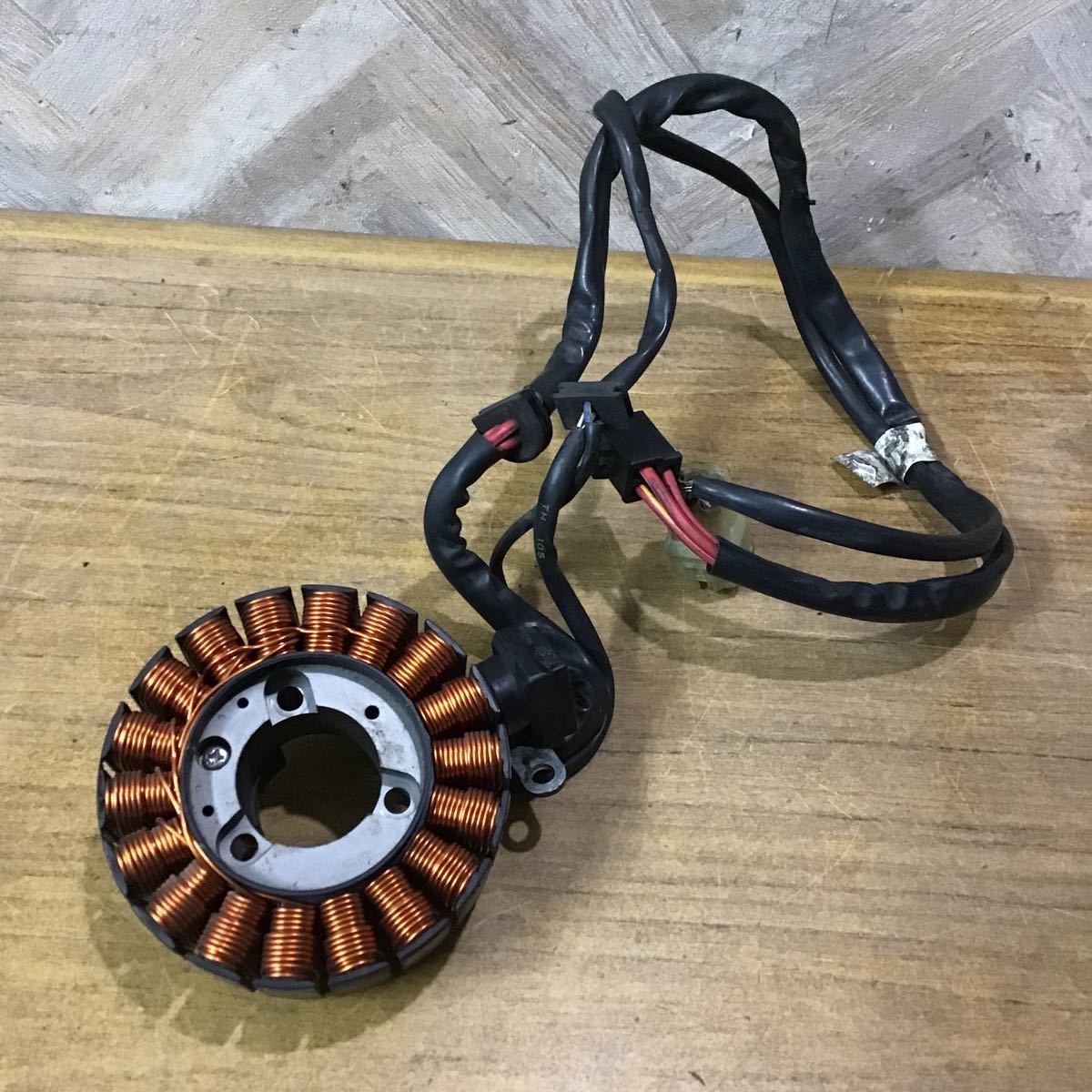 【S37-10】ホンダ ズーマー キャブ車 AF58 ジェネレーター 22159km 動作確認済み 純正部品