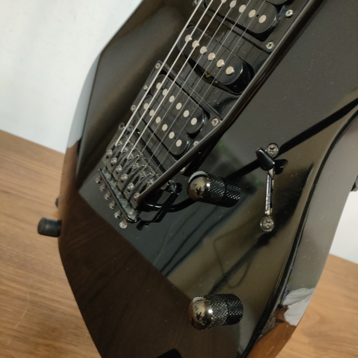 ☆Ibanez アイバニーズ RGシリーズ黒色 エレキギター 韓国製 ジャンク
