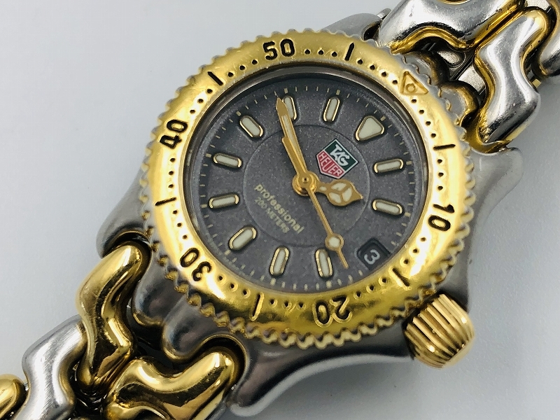 【美品】タグホイヤー セル クォーツ【WG1420-0】デイト【稼働品】 稼働品 TAG HEUER タグホイヤー WG1420-0 セル プロフェッショナル