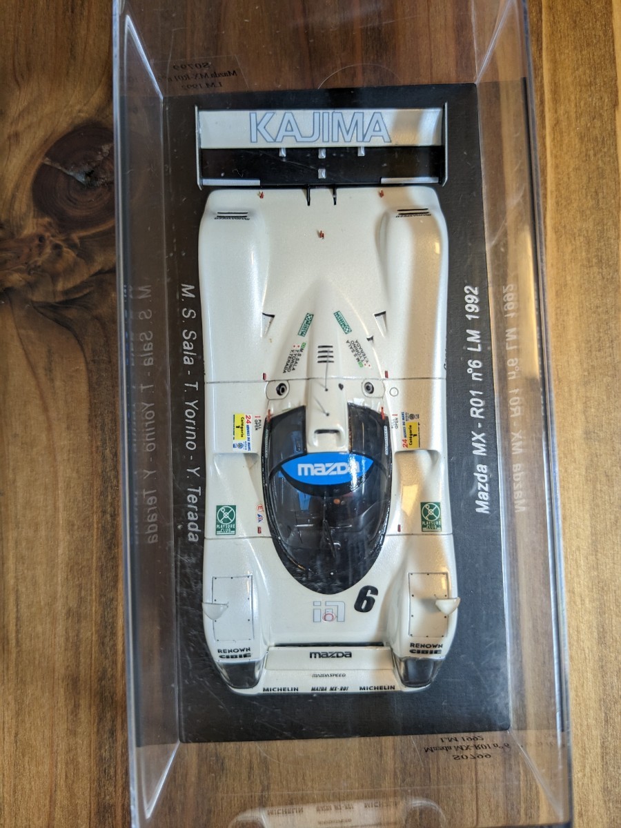 spark model 1/43 MAZDA MX-R01 №6 LM 1992 Mazda MX-R01 0 Up