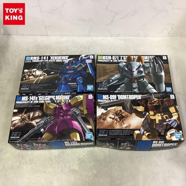 1円〜 HGUC 1/144 ゲルググマリーネシーマカスタム ドムトローペン