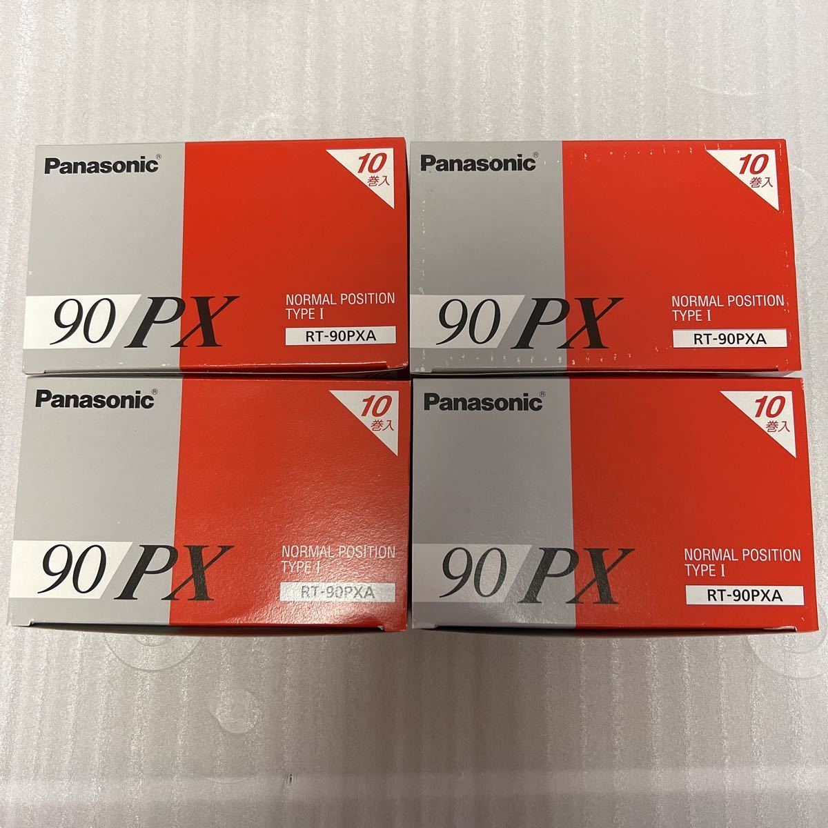 Panasonic RT-90PXA カセットテープ90分 新品40本