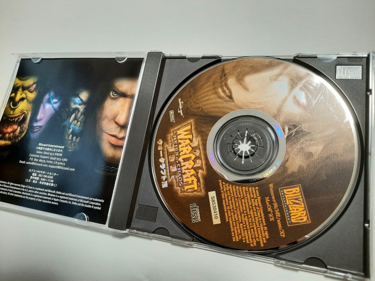 WARCRAFTⅢ ウォークラフト３ 日本語版 Windows 98/Me/2000/XP & Macintosh PCゲーム 230413