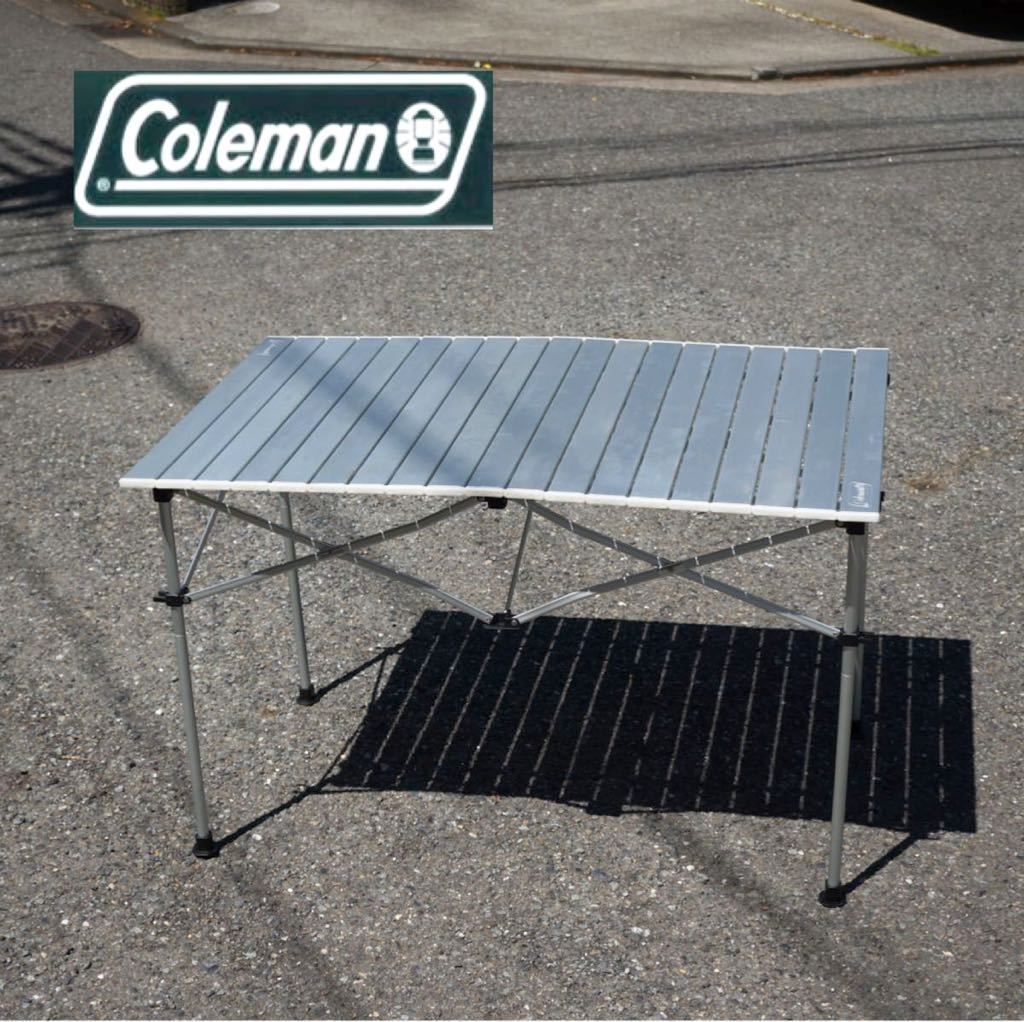 アウトドア 【Coleman】イージーロール2ステージテーブル/110（ブラック)
