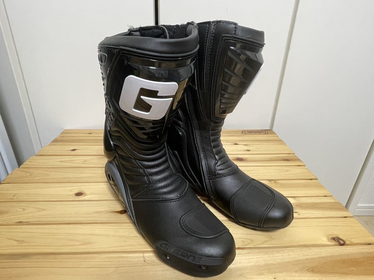 ガエルネ GP-1 レーシングブーツ ⁄ ナルドグレー⁄レッド 28cm ガエルネ
