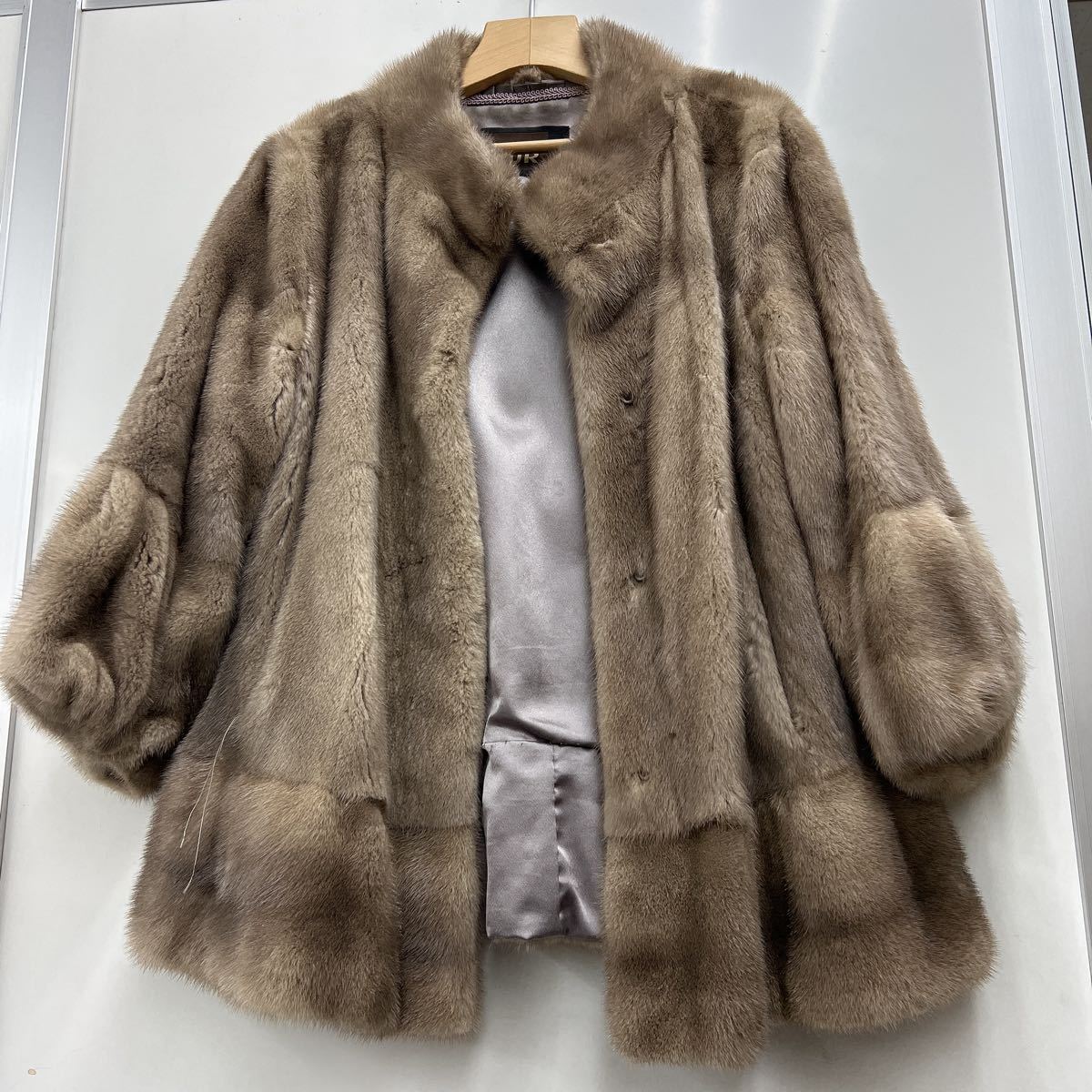 毛皮コート リアルファー ミンク コート BRONZE FUR 美品】Bronze FUR 