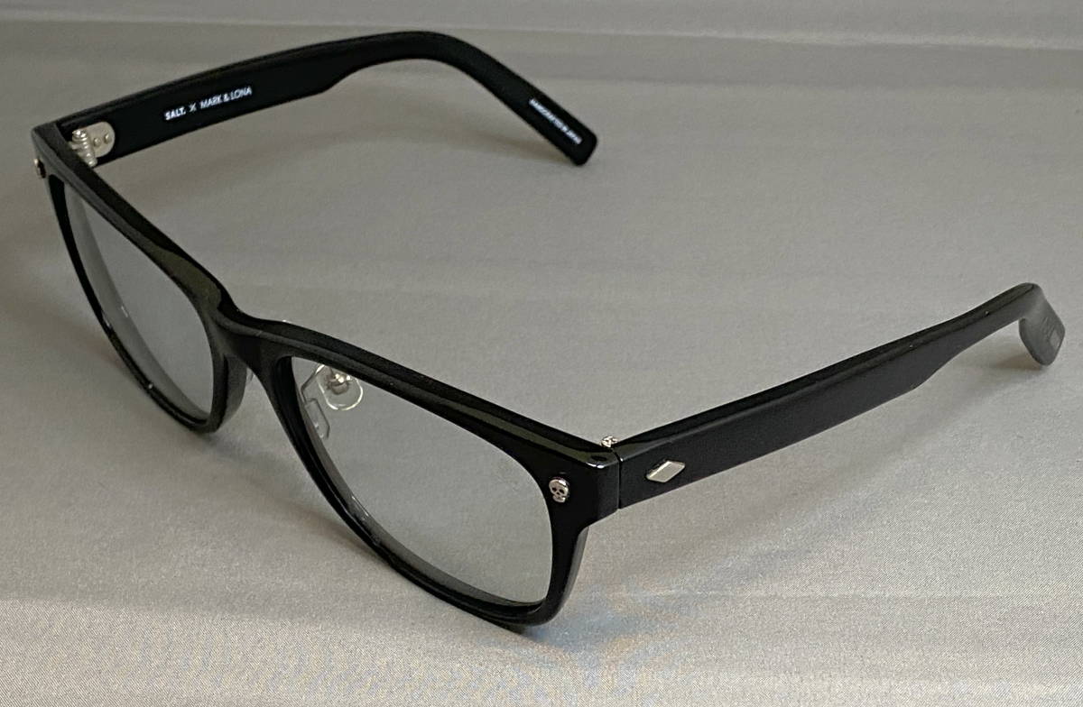 日本製ハンドメイド MARK&LONA × SALT 「HENRY」 調光レンズ