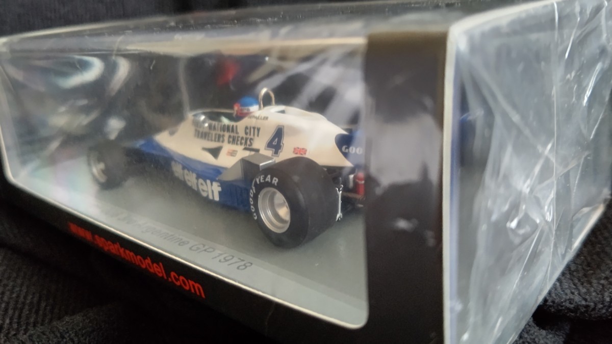 新品未開封 スパークモデル 1/43 ティレル・フォード・008 P.デパイユ 1978 アルゼンチンGP3位 spark Tyrrell Ford Patrick.Depailler 1&frasl;43 - GP