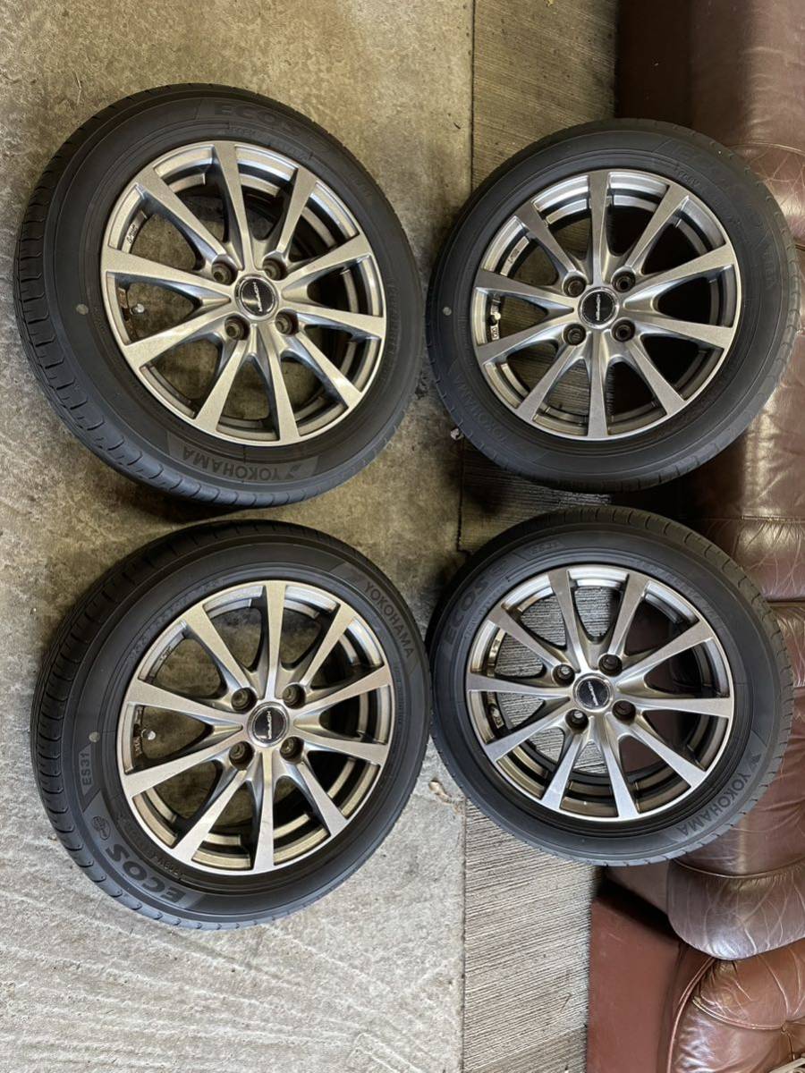 155 65R14 Yokohama アルミホイールセット
