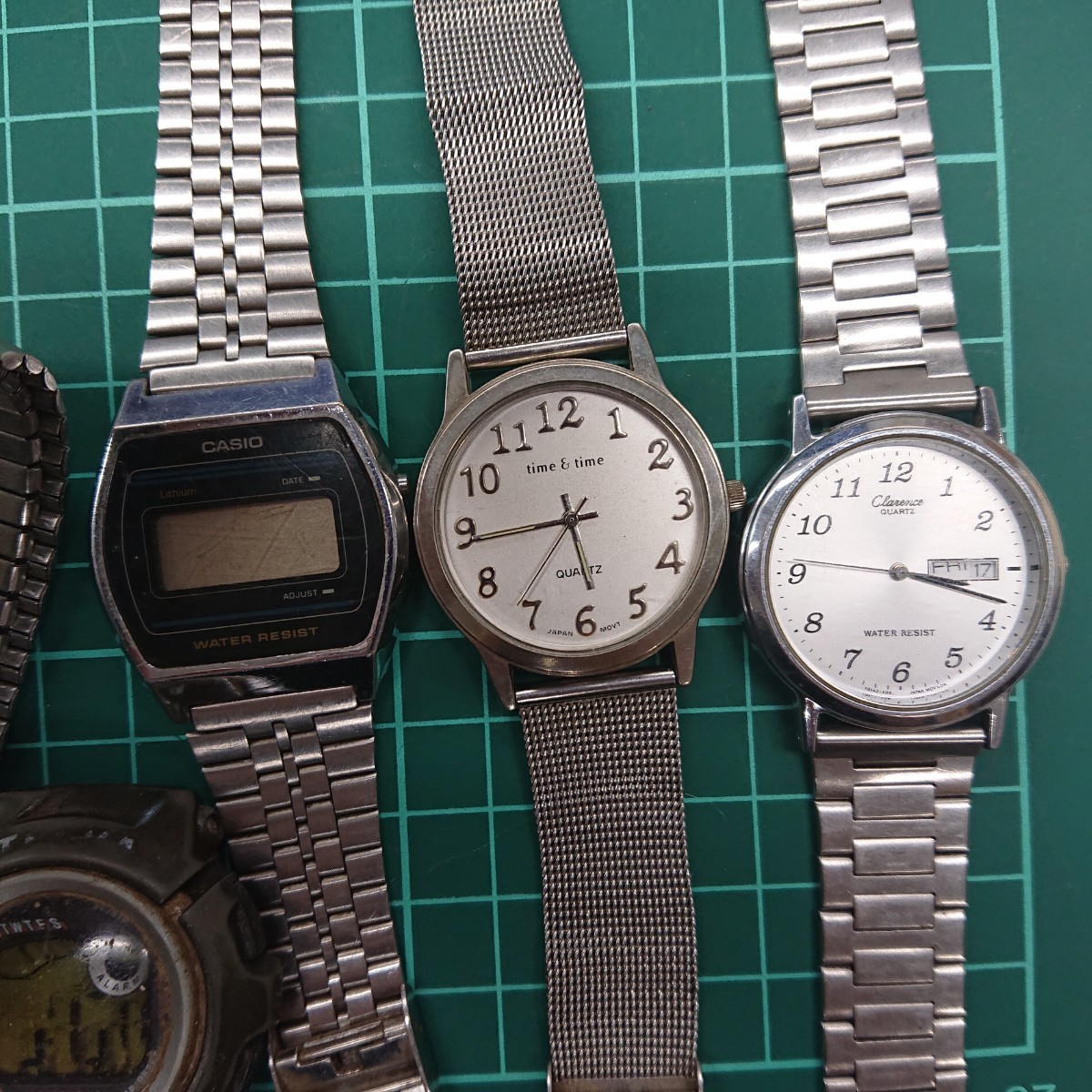 腕時計 まとめて10本 ELGIN MARSHAL audi MAXY SEIKO 7N01-6A70 Q&Q  