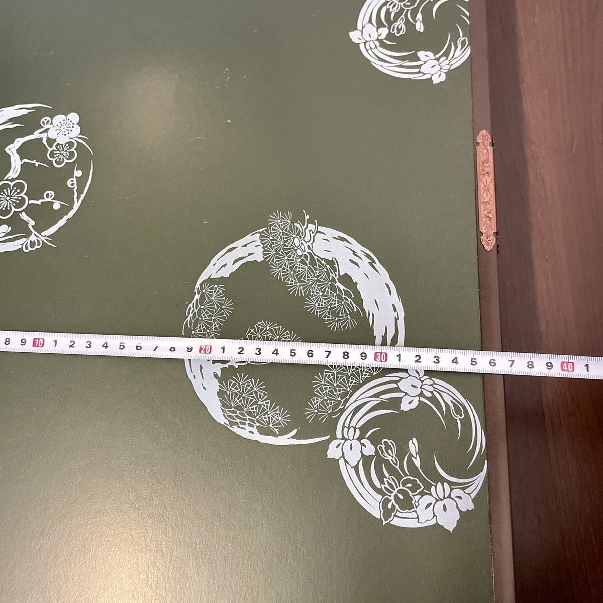 御屏風 五月屏風 20号 新箔押 御屏風 金屏風 12号