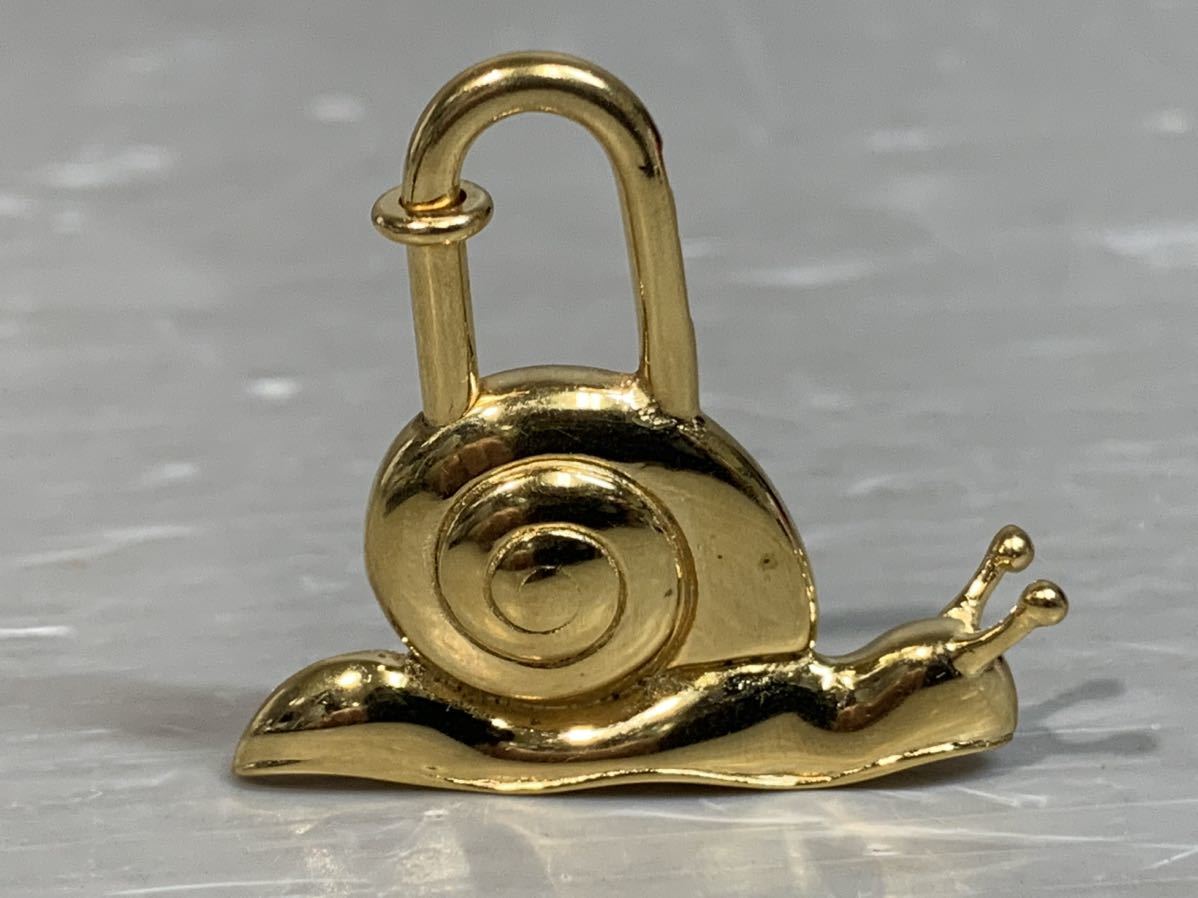 HERMESカタツムリカデナ レア美品］エルメス カデナ カタツムリ