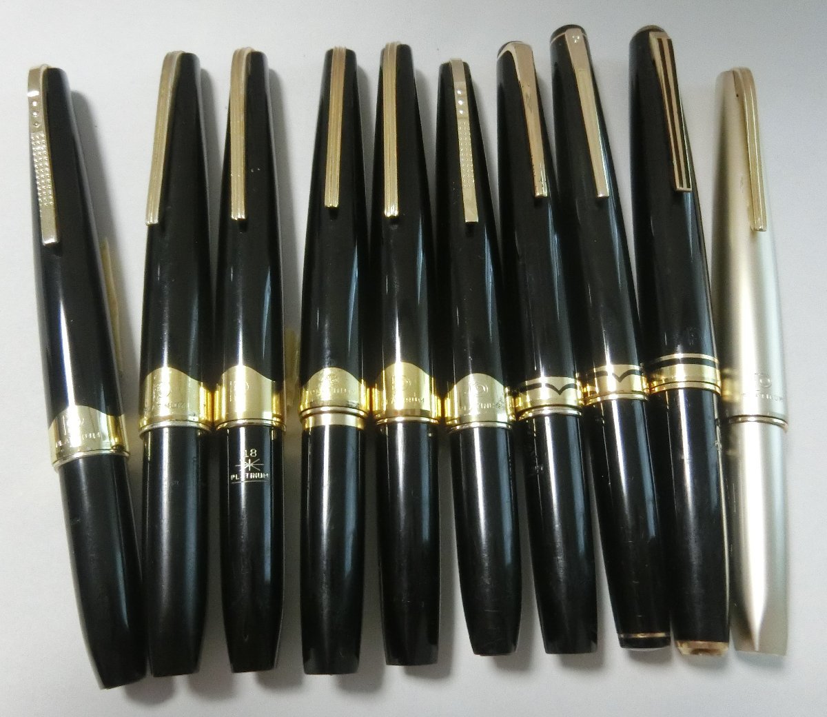 PLATINUM プラチナ 万年筆 ピュアシルバー