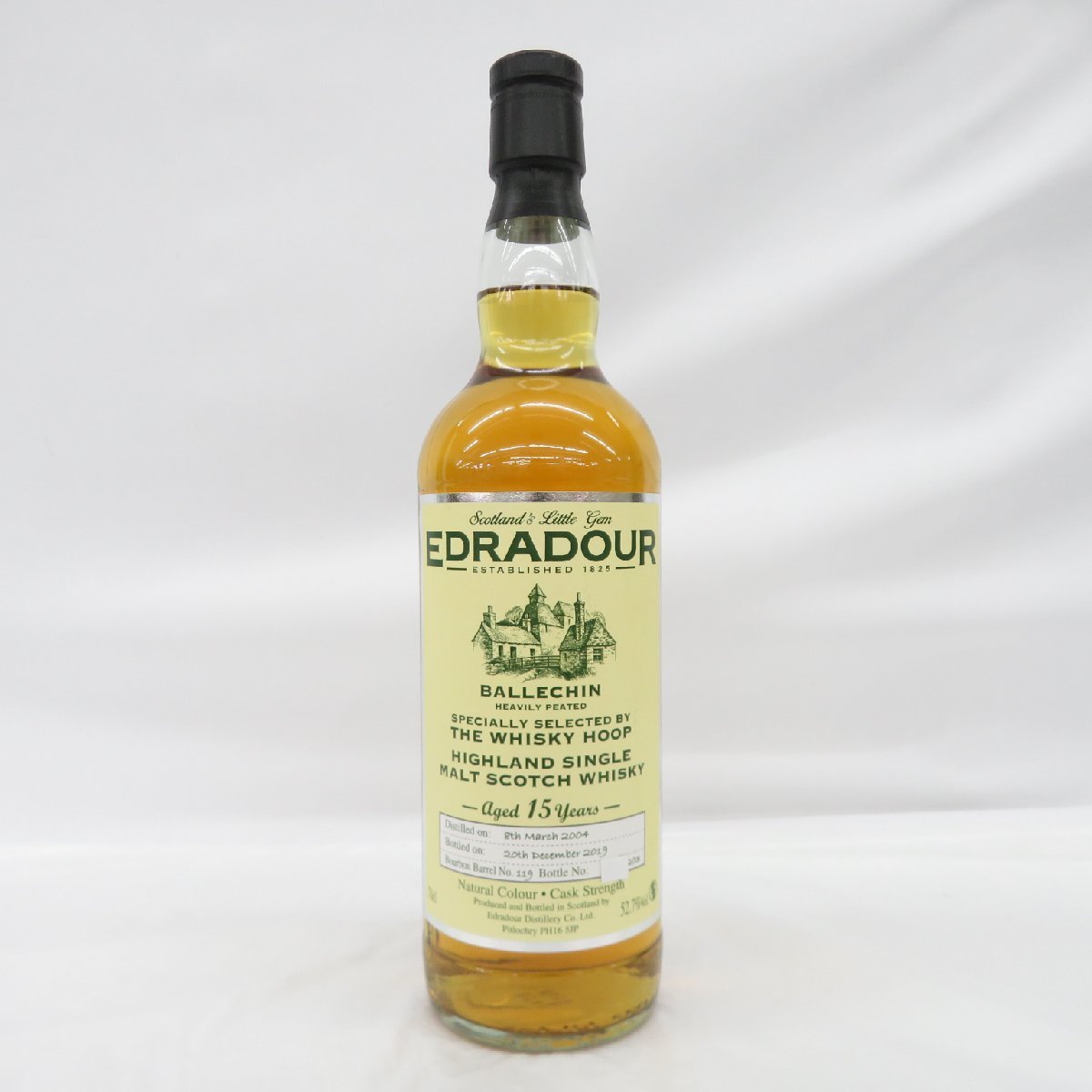 【未開栓】バレッヒェン エドラダワー 15年 2004-2019 ウイスキー 700ml 52.7% 11245410 0420