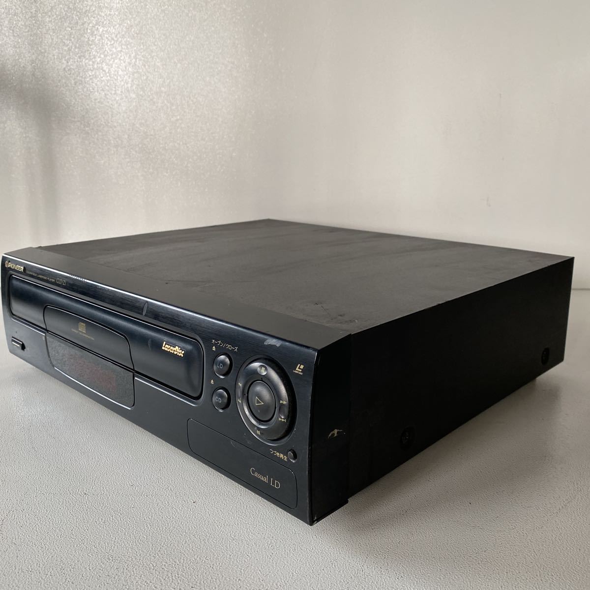 【動作確認済品】PIONEER パイオニア CLD-Z1 レーザーディスクプレーヤー 映像機器 本体+リモコン 管04181504