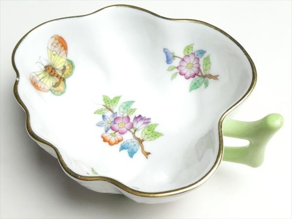 k201 HEREND ヘレンド ヴィクトリアブーケ オープンシュガー 小物入れ