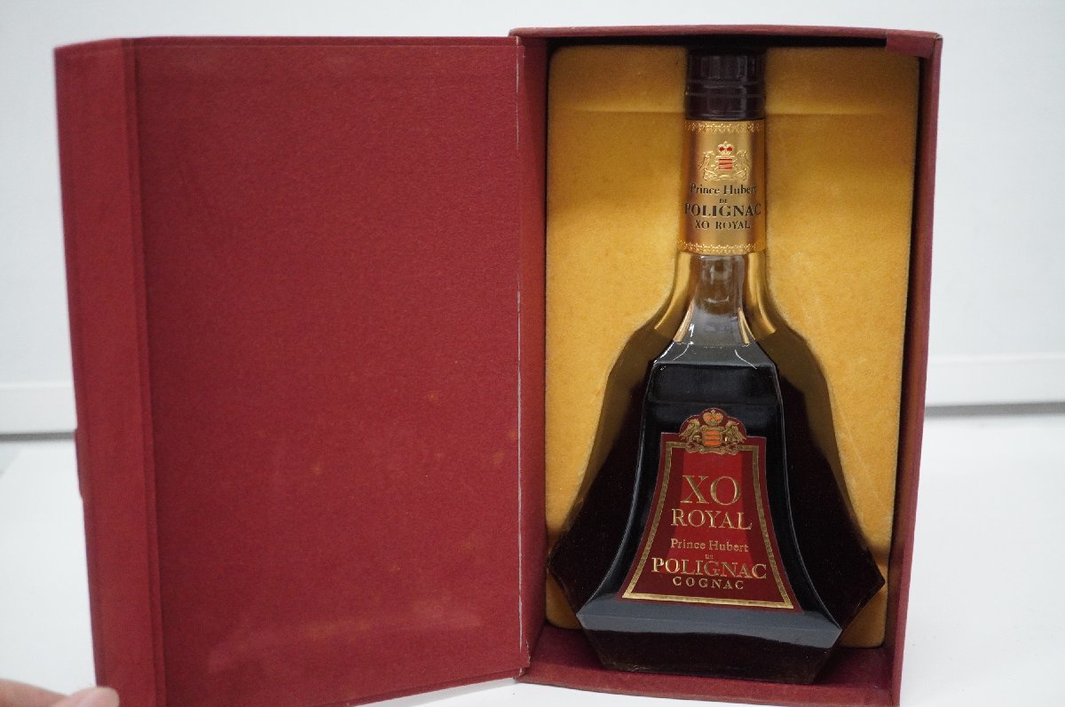  S4-09 PRINCE HUBERT de POLIGNAC XO ROYAL プリンス ユベール ポリニャック ロイヤル コニャック 700ml 箱入(コニャック)｜売買されたオークション情報、yahooの商品情報をアーカイブ公開 - オークファン コニャック