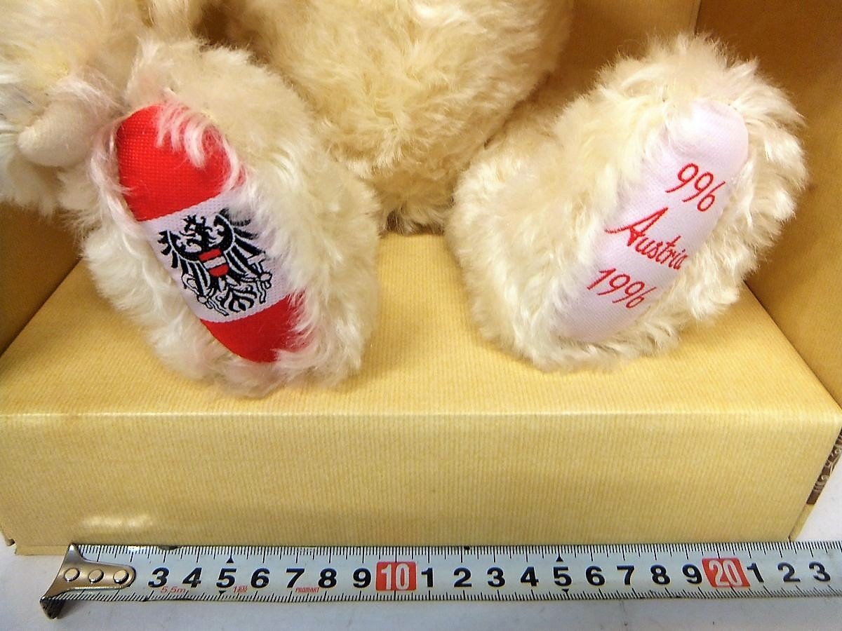 シュタイフ社 1996年 オーストリア限定 ミレニオ テディベア