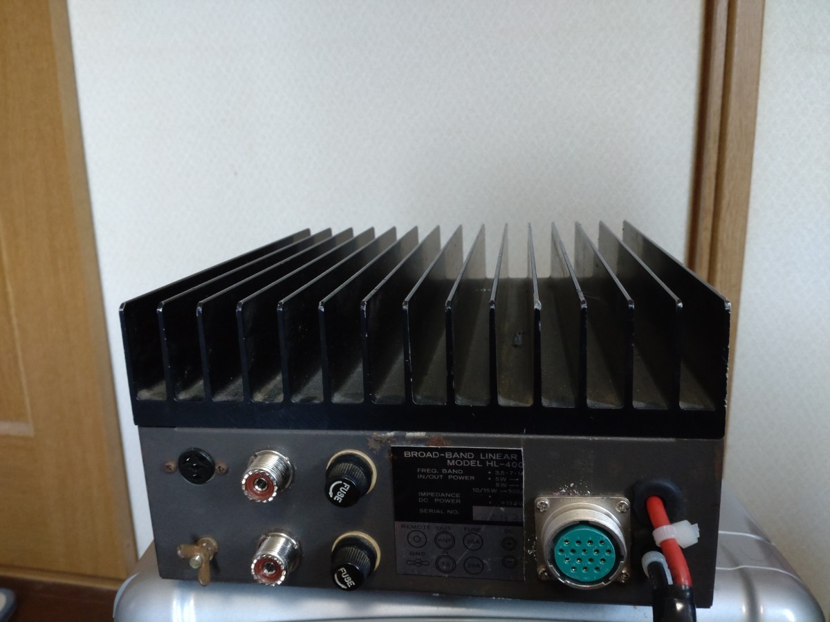 東京ハイパワー HL-400Bリニアアンプ 東京ハイパワー HL-400B HF 13.8v