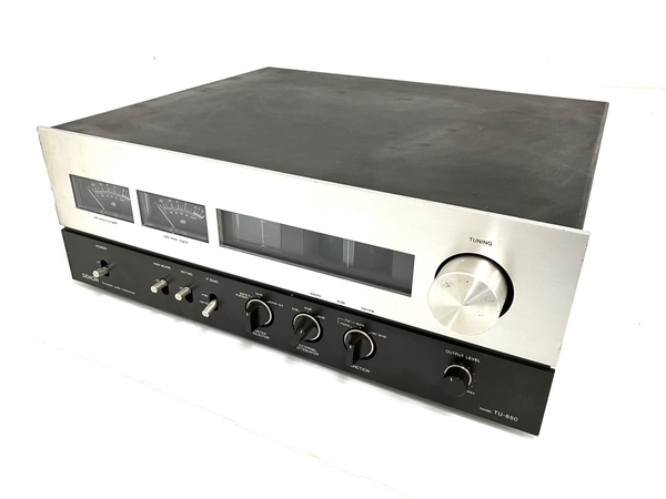 DENON T-80D 3BAND 10TRANSISTOR ラジオ ジャンク DENON TU-850 FM ステレオ チューナー オーディオ ジャンク O7527201