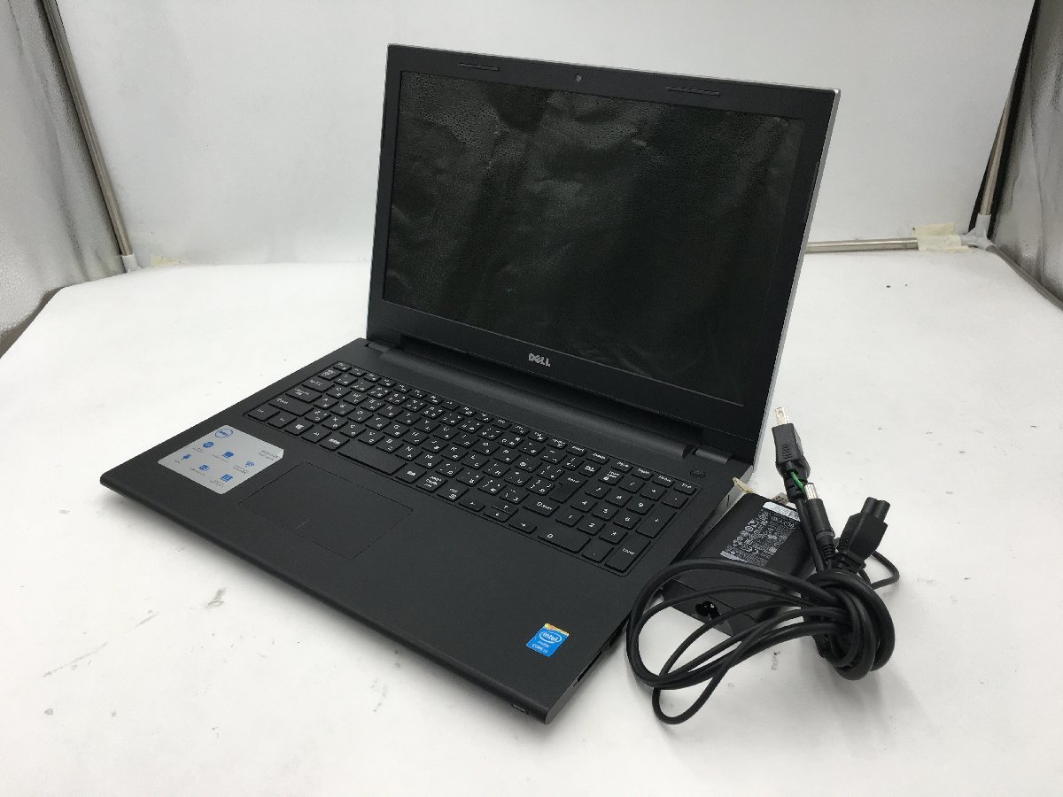 ♪▲【DELL デル】ノートPC/Core i3 4030U(第4世代)/HDD 500GB Inspiron 15 Blanccoにて消去済み 0419 N 22