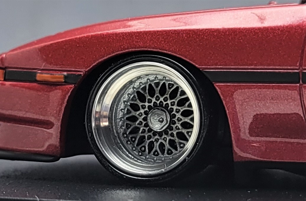 1/43 トヨタ スープラ改 70系 インチアップ メッシュホイール アルミ