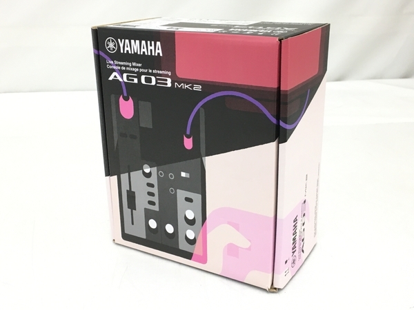 YAMAHA AG03 MK2 ライブストリーミングミキサー 音響機材 中古