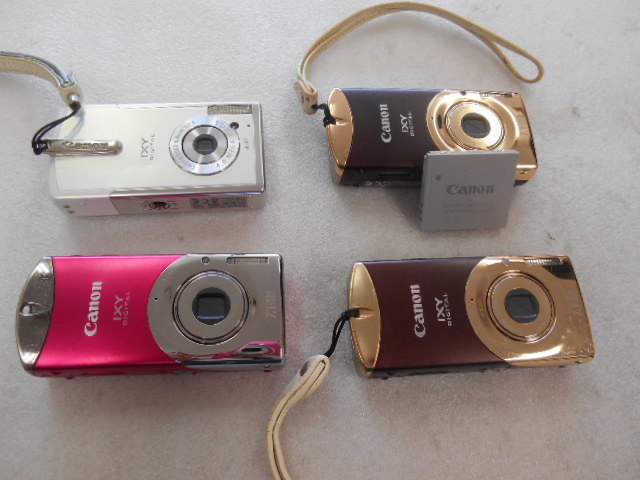 爆買い，安い ♪ジャンク Canon IXY×4個 PC1060/1205×3 ③