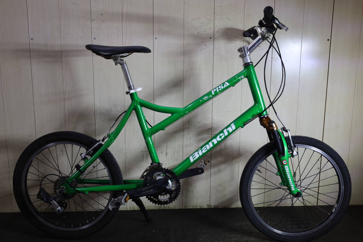 人気良品！ビアンキBianchi PISA 20インチ 24速 アルミ 430mm minivelo