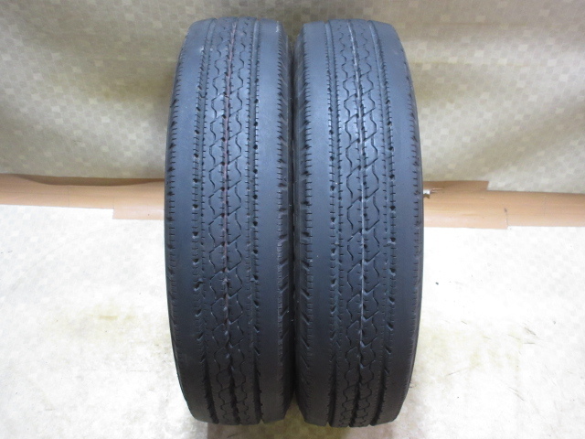 中古タイヤ 175/75R15 ブリヂストン DURAVIS R205 8mm 2019年式 2本